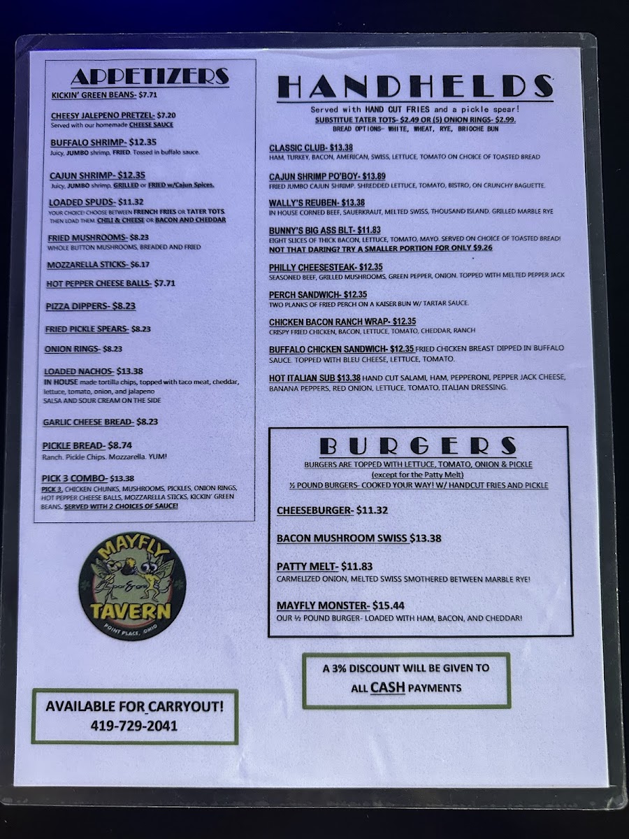Mayfly Tavern Menu-3